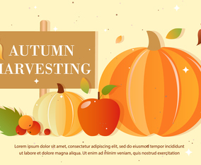 Free Autumn Vector Harvest