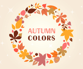 Free Autumn Vector wreath