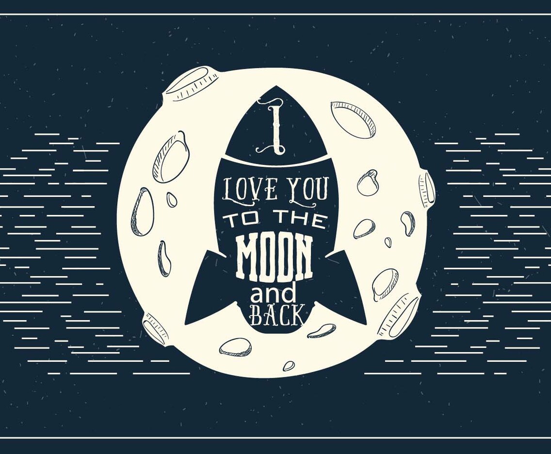 Free Love Rocket Vector
