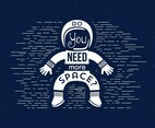Free Vector Astronaut