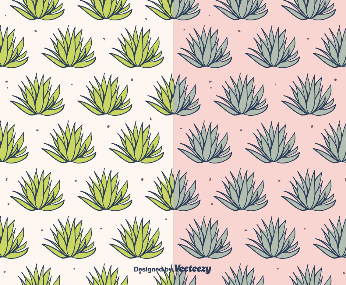 Maguey Vector Pattern