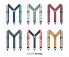 Suspenders Vector