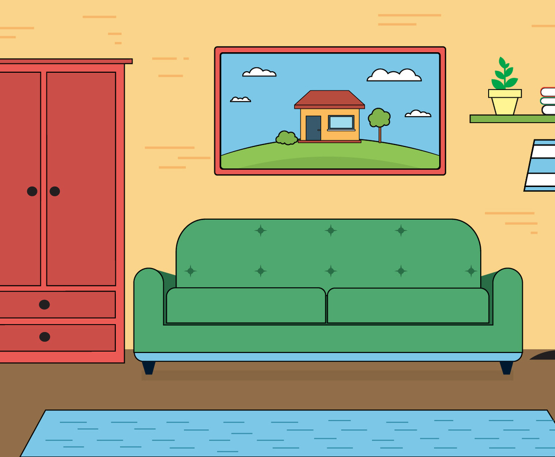 Free Living Room Vector