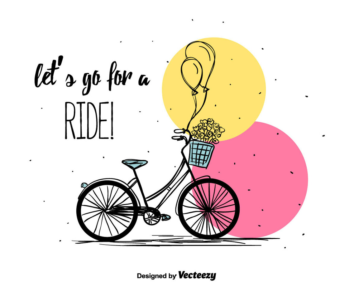 Bicycle Vector Background