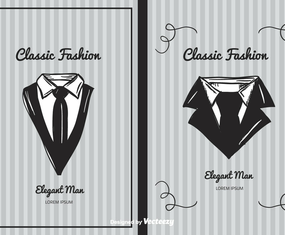 Classic Fashion Background Vector
