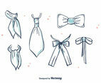 Ties And Cravat Vector