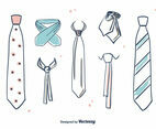 Hand Drawn Cravat Vector