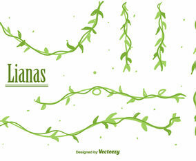 Free Lianas Vector