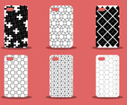 Trendy Phone Case Pattern Vector Set