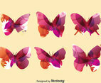Abstract Butterfly Collection Set