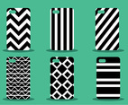 Phone Case Pattern Vector Set