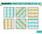 Sudoku Free Vector Pack Vol. 13