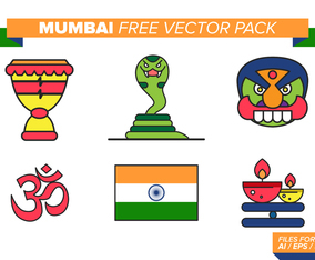 Mumbai Free Vector Pack