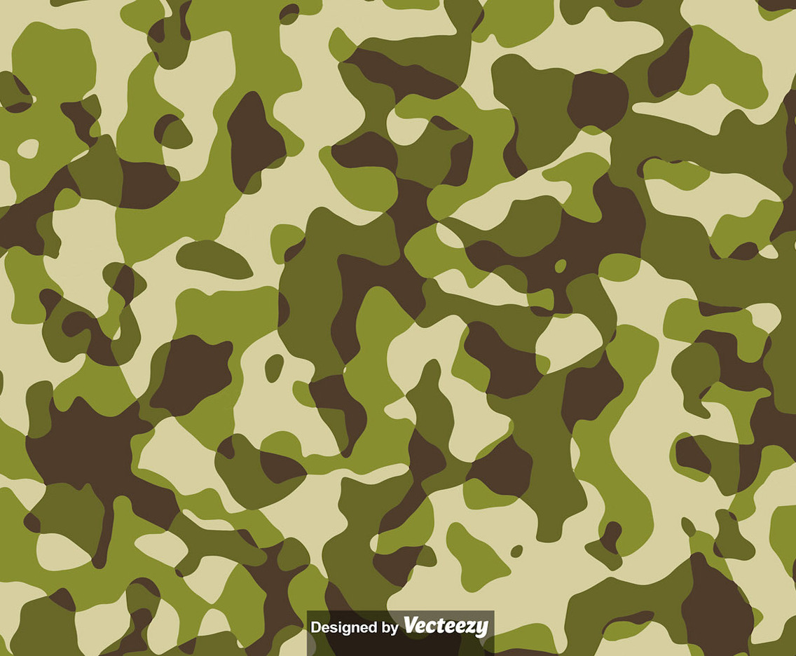Vector Military Multicam Pattern