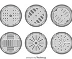 Manhole Cover Vector