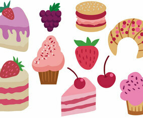 Free Sweets Vectors