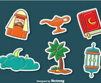 Arabian Hand Drawn Sticker Collection