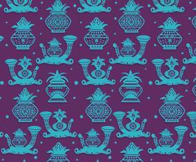 Kalash Pattern Vector