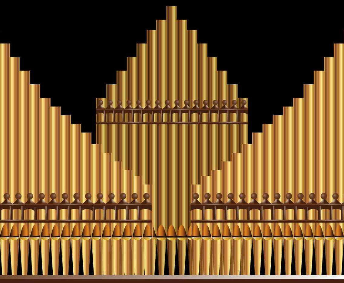 Pipe Organ Church Musical Background