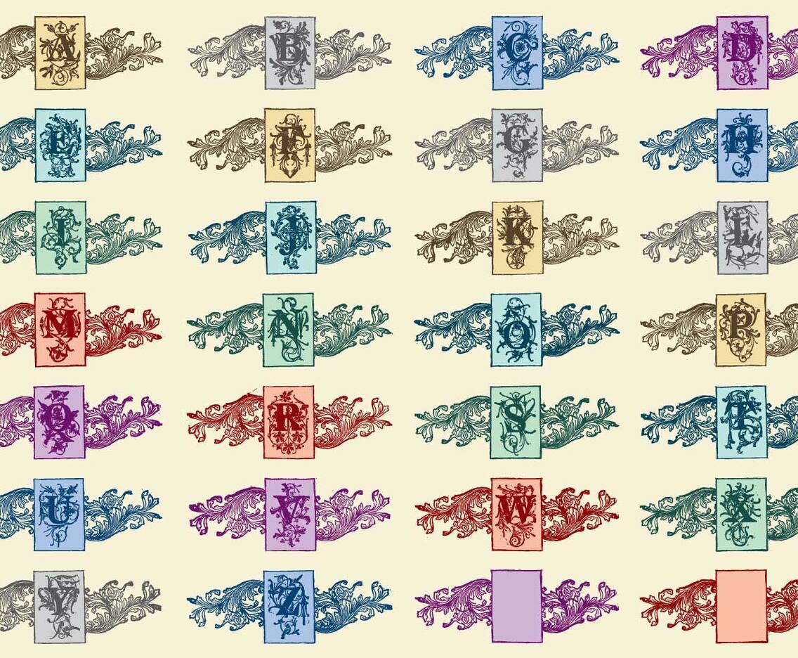 Vintage Capital Letters