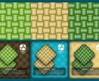Ketupat Textures