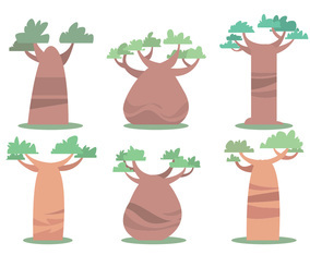 Baobab Vector Set