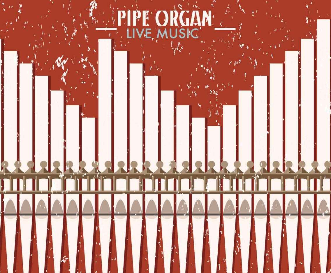 Pipe Organ Church Musical Background