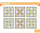 Sudoku Free Vector Pack Vol. 10