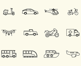 Free Vehicle Vector Icon