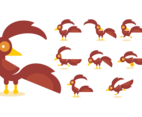Roadrunner Cartoon Vectors