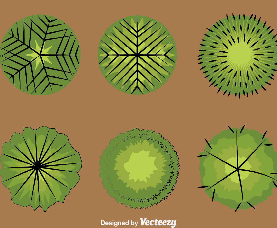 Tree Tops Collection Vector