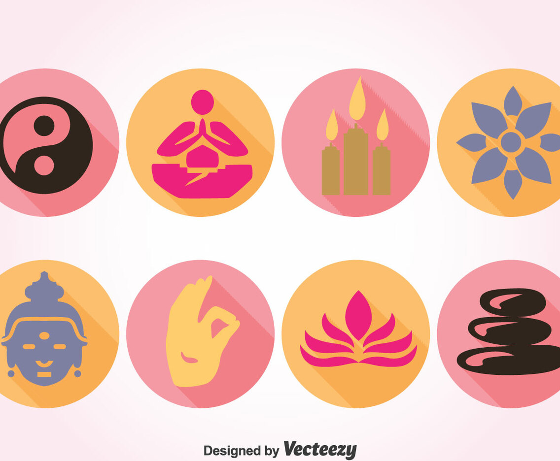 Symbol Of Buddha Vector