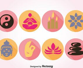 Symbol Of Buddha Vector