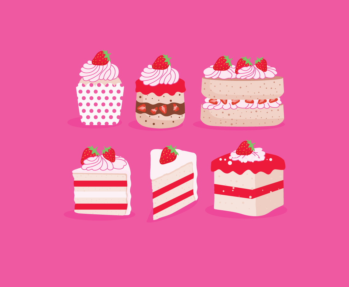 Strawberry Shortcake Vector