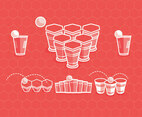 Beer Pong Vector