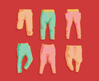 Sweatpants and Jogger Vectors