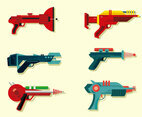 Laser Gun Vector Pack