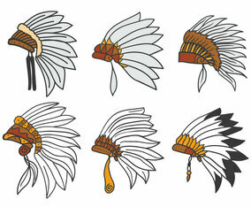 Indian Headdress Vector