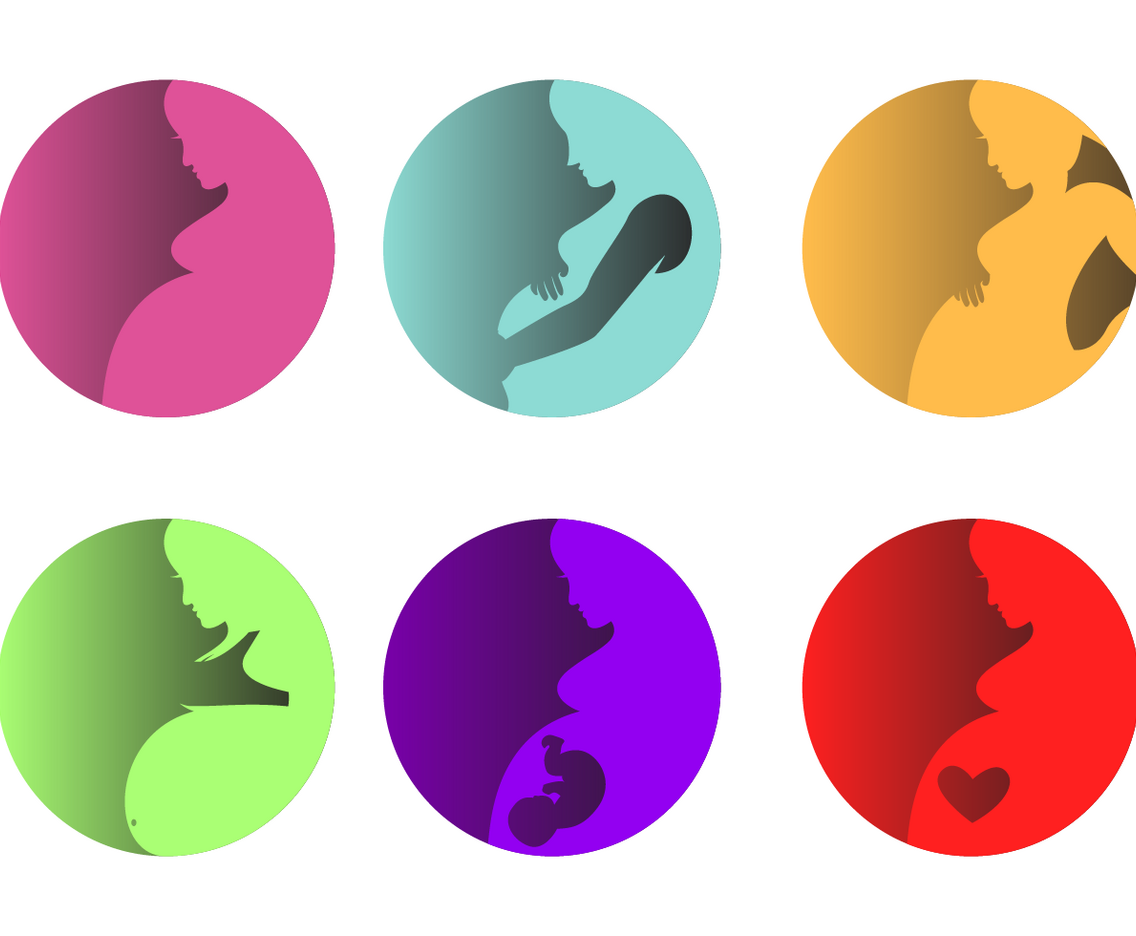 Free Pregnant Mom Vector