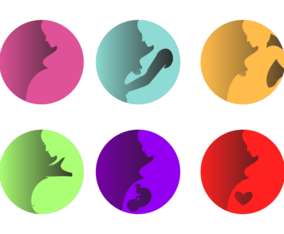 Free Pregnant Mom Vector