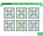 Sudoku Free Vector Pack Vol. 7