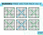 Sudoku Free Vector Pack Vol. 6