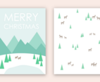 Free Merry Christmas Card Vector