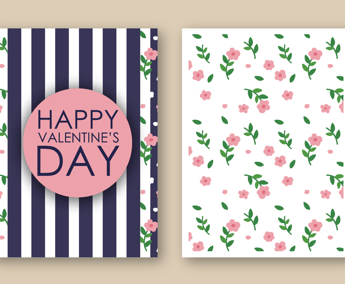 Free Happy Valentine's Day Card Vector