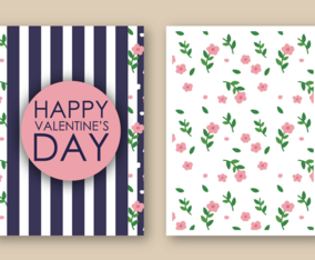 Free Happy Valentine's Day Card Vector