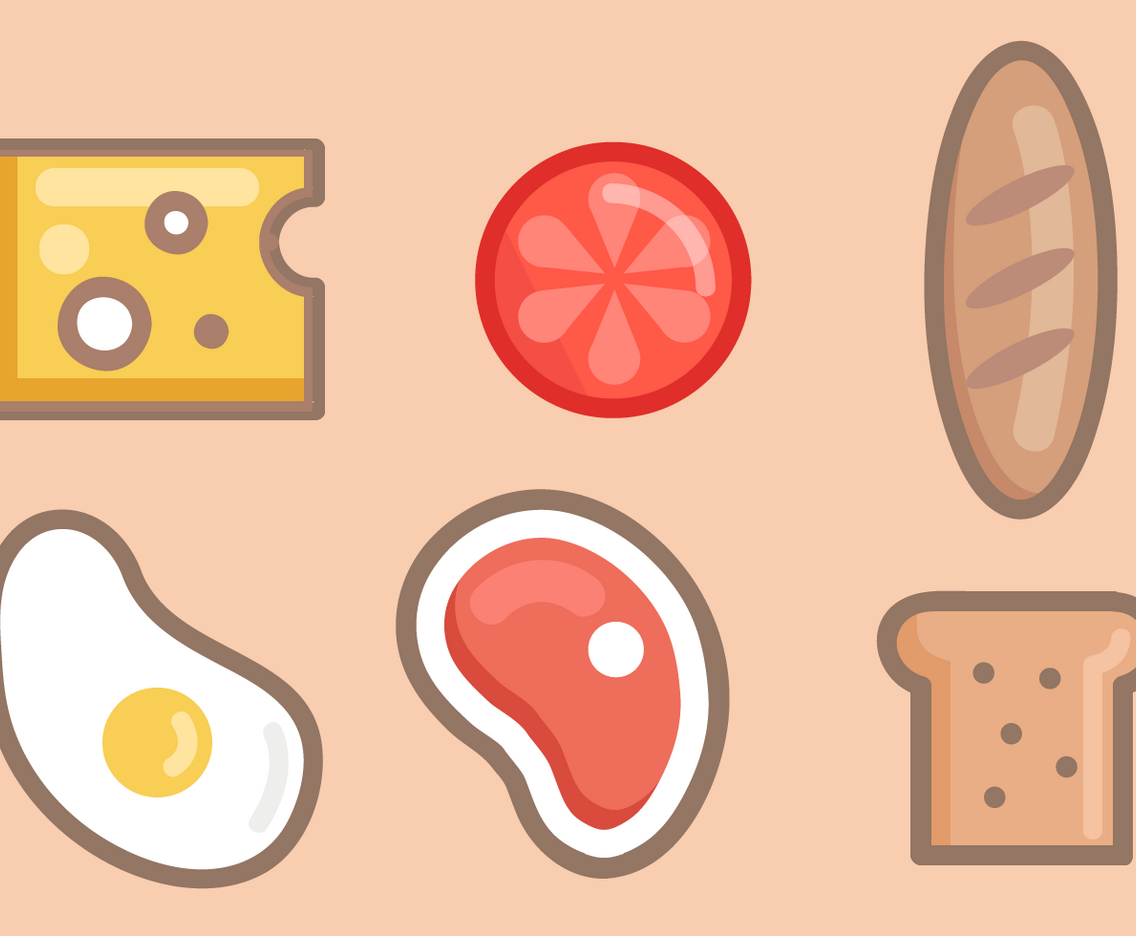 Free Breakfast Food Vector