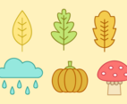 Free Autumn Elements Vector