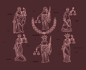 Lady Justice Vector