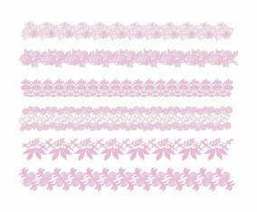 Lace Trim Vector