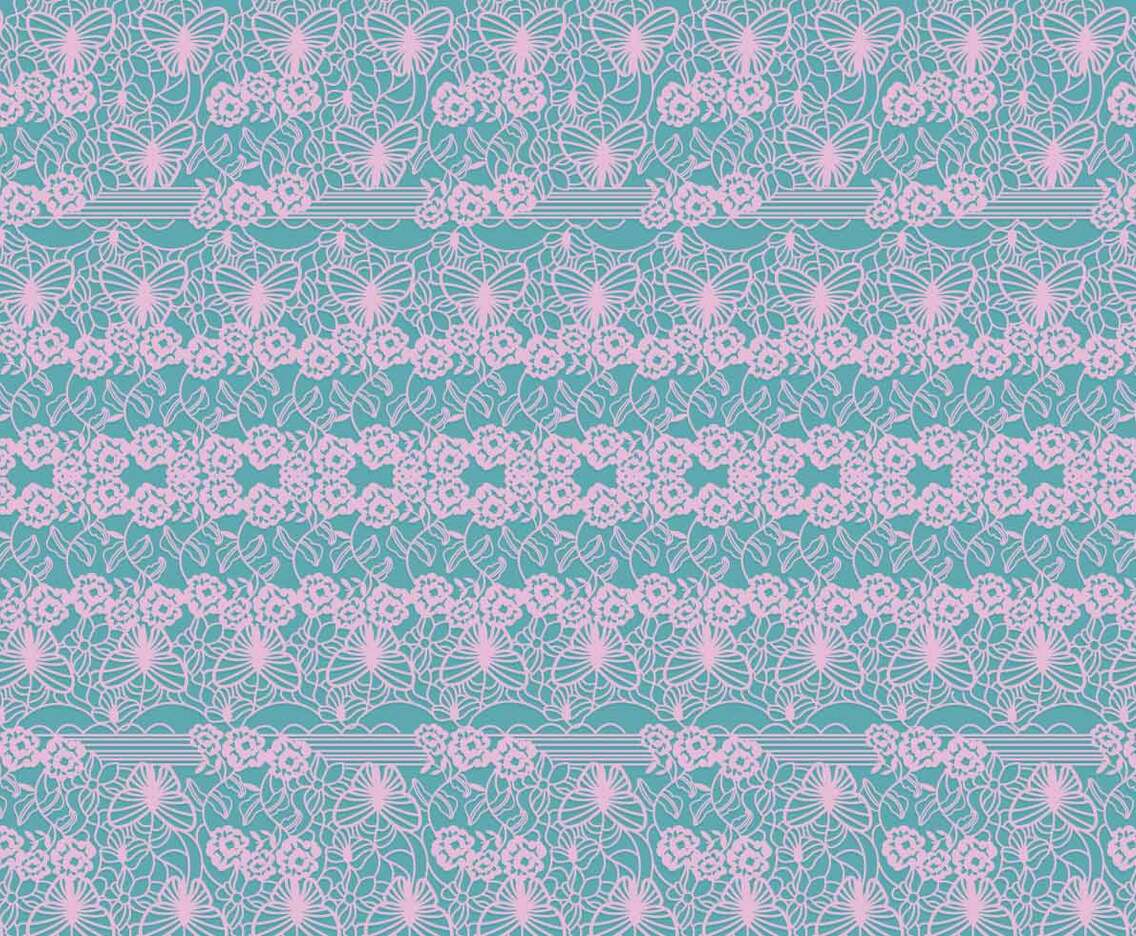 Lace Trim Pattern Vector